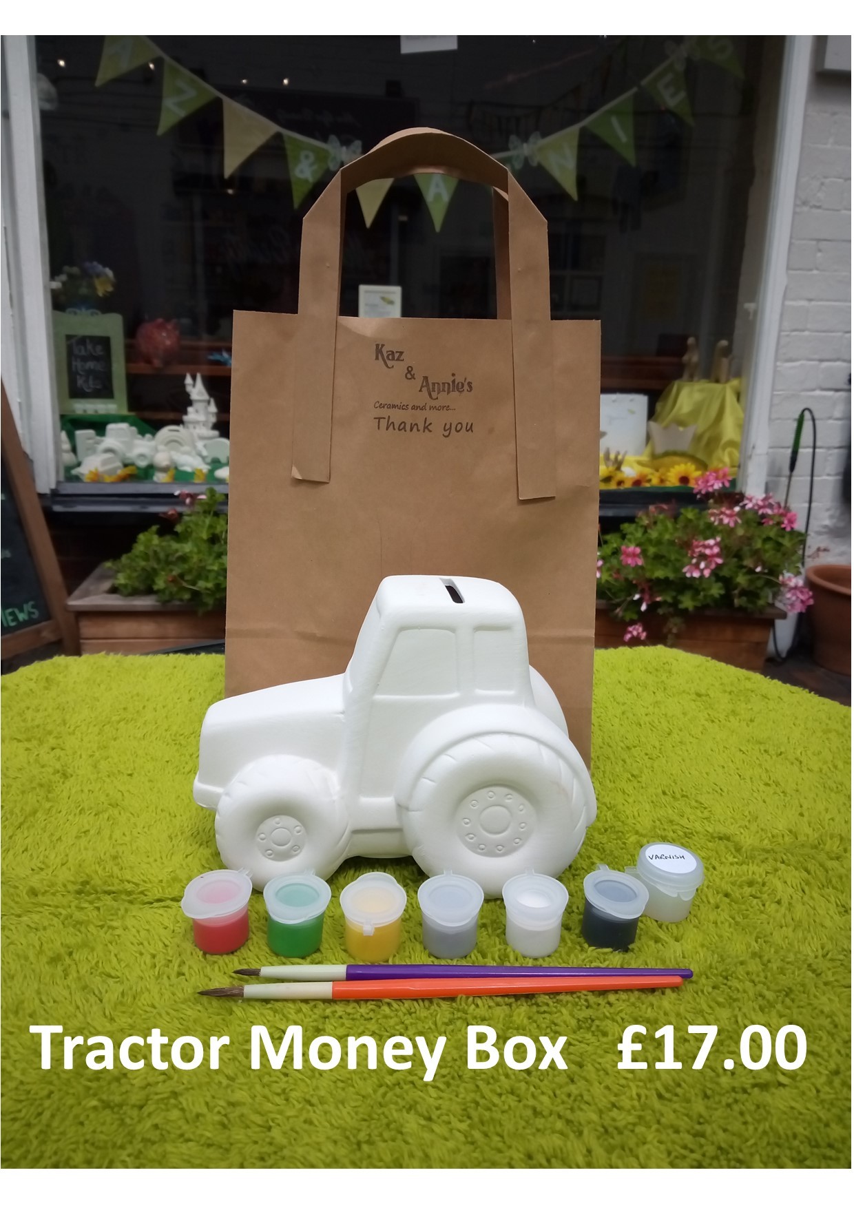 Tractor-money-box